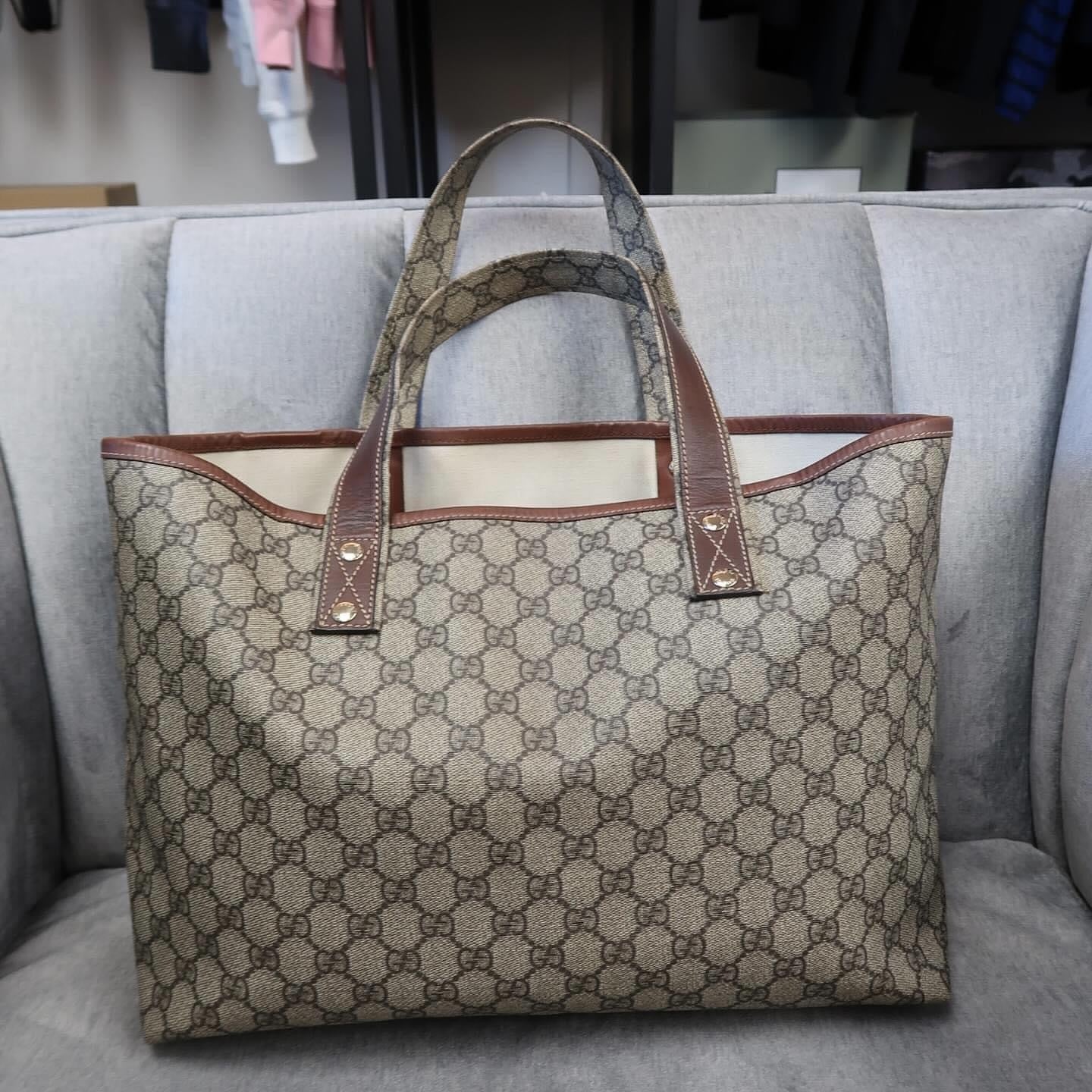 Gucci tote bag vintage discount